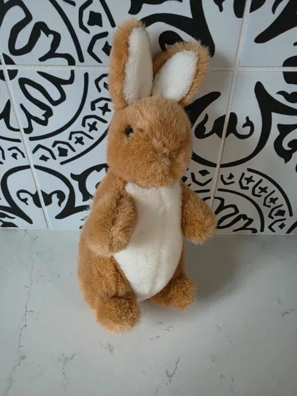 Eden Peter Rabbit Bunny Brown Plush Frederick Warne 9" Stuffed Animal Vintage